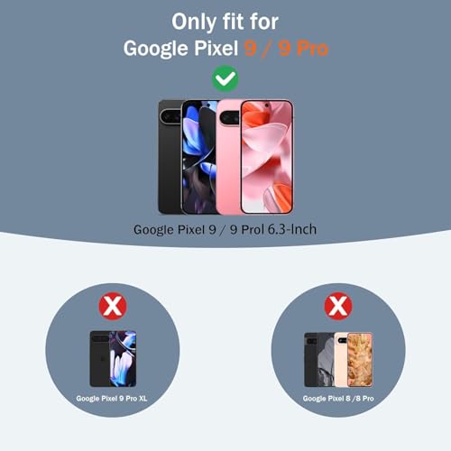 Coque Pixel 9 Pro bague intégrée pour éviter les chutes accidentelles
