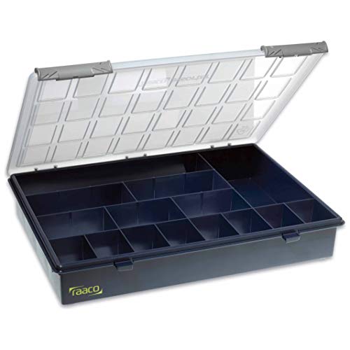 CIMCO Sortimentskasten 57x340x260mm avec 15 compartiments fixes anti-mélange