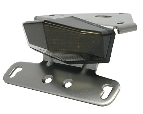 DRC Motoled Edge-2 Aluminium Tail Light Holder w/LED Light Smoke DRZ400