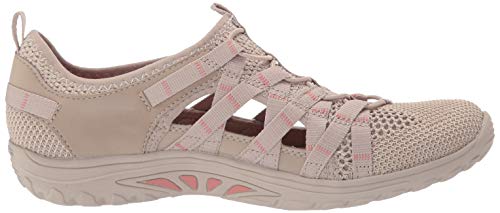 Skechers Women's Reggae Fest-Neap-Webbing Trimmed Knit Fisherman Oxford Flat