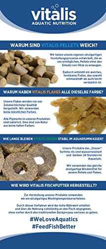 Vitalis Platinum Marine Pellets Fischfutter Aquarium (260g) Fischfutter Aquarium Pellets für Marine Fischarten - hochverdaulich und ausgewogen - Vitamine und Mineralien (260g)