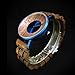 Imagen de RORIOS Madera del Reloj Moda Reloj Hombre Analógico Cuarzo Relojes Natural Madera Reloj Casual Men Watch