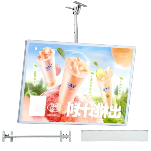 Tableau de menu lumineux LED pour l'accueil des clients au restaurant ou au café
