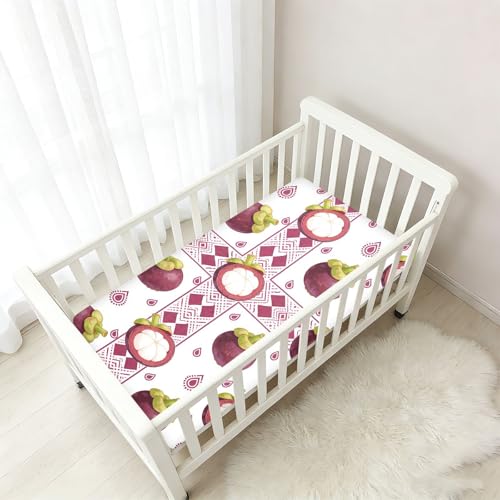Parure de lit bébé en coton Mangosteen pour des nuits calmes