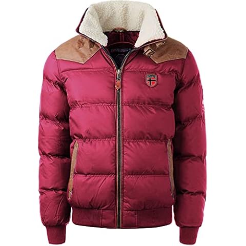 Abrigo de piel Geographical Norway Abramovitch para hombre Cover