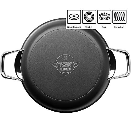 WMF Steak Professional Serving Saut Pan 28 cm Induction Steak Pan Ideal for Sharp Searing Multi-Layer Material Rapid Heat Control Oven Safe - Image 4