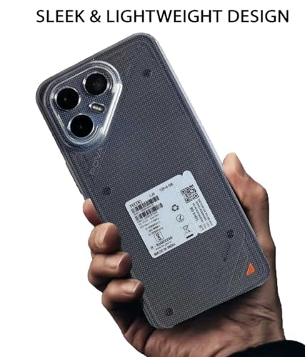 Image of Soft Silicone TPU Flexible Back Cover Compatible with Tecno Pova 7 Pro 5G