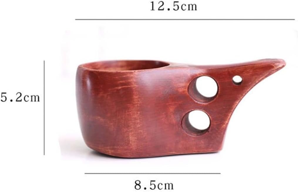 Wooden Handle Sugar Holder Jar for Coffee Shop and Home Use Unique Cube for Easy Serving for Ingredients and Decor