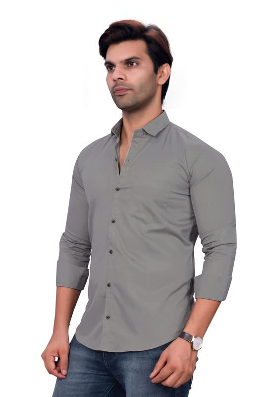 Image of Men's Cotton Regular Fit Fullsleeves Fomal Shirt