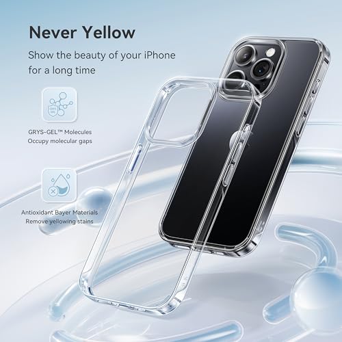 Casekoo CK-2020BTO-6.7 For Iphone 12 Pro Max Case Crystal Clear, [Not Yellowing][Military Drop Protection] Protective Shockproof thumb #1