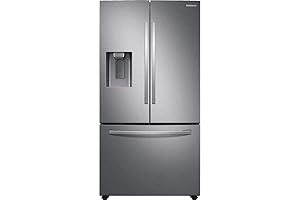 Samsung 27 Cu Ft 3-Door Fingerprint Resistant French Door Refrigerator