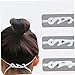PartyKindom 200pcs Adjustable Mask Buckle Mask Extension Hook Slip Hook for Ear Protective for Running Cycling