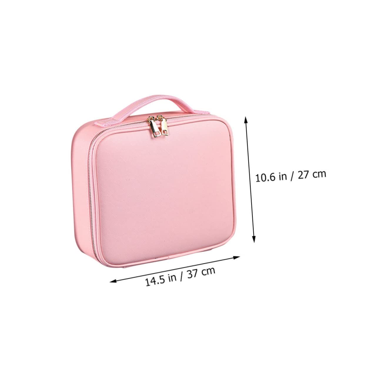 Ipetboom Bolsa De Cosméticos Portátil Organizador De Maquillaje Neceser De Viaje Grande Estuche De Cosméticos De Material para Aseo