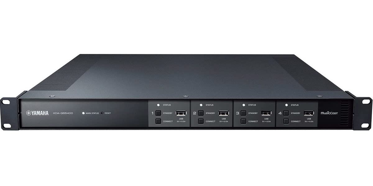Yamaha XDA-QS5400RK MusicCast Multiroom-Streaming-Verstärker (4 Zonen, 8 Kanäle)
