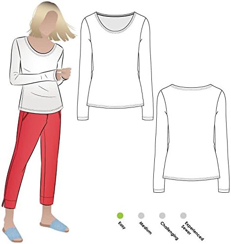 Style Arc Sewing Pattern - Susan Knit Top (Sizes 04-16) - Click for Other Sizes Available
