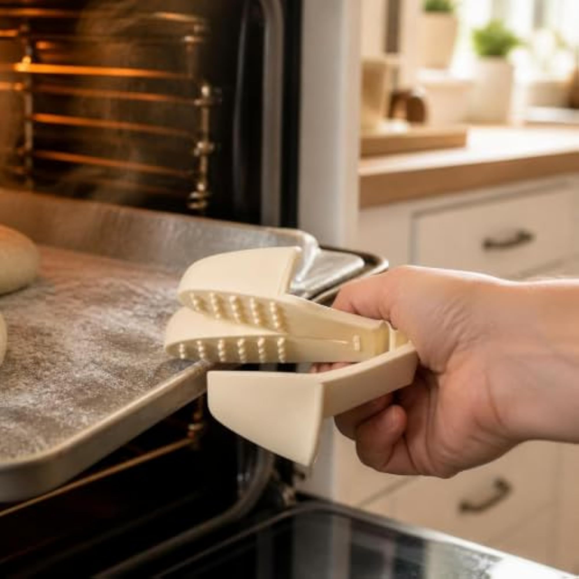 Silicone Thumb Protector for Kitchen, Heat Resistant Design