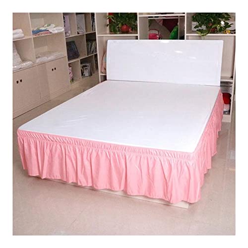 JZYSS Cubre Canape Falda de Cama Poliéster Cómodo Suave y Transpirable Home Home Home Cubierta Multi Cubierta ELÁSTICO con FALLAS DE Cama ROVIDA Faldas De La Cama (Color : 011, Size : 135x200x40)