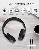 Personal FM Radio Headphones with Best Reception and Longest Lasting, Wireless Headset FM Radios Ear Muffs for Walking, Jogging Powered by 2 AA Battery (Not Included)-Black - Image 7