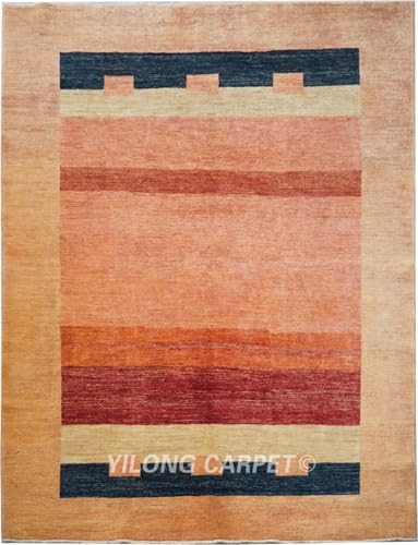 Yilong Carpet 6.3x8.5ft Sofa Soft Rug Wool Area Rugs Handmade Warm Carpet PAMN.20