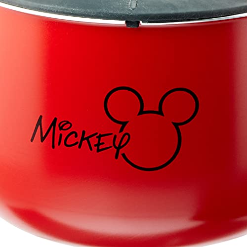 Pipoqueira Pic Poc Disney, 22x15,5Ø, 5,5L, Vermelha, BRINOX REVESTIDOS