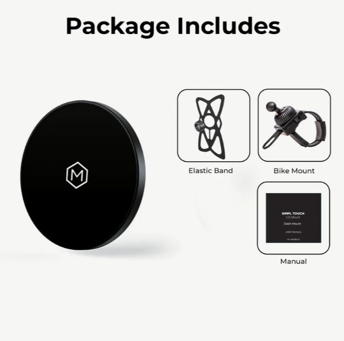 Mighty Mount MagSafe Magnetic Bike Strap Mount