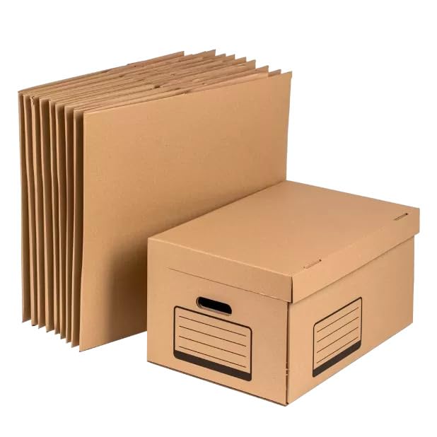 LA TRIBU DU CARTON Lot de 10 Caisses boites archives