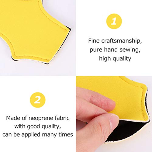 Hemoton - 5 peças de sacos para picolé com mangas de tubarão e gelo e congelador, capas reutilizávei