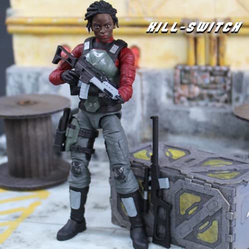 Rayge3Lov Valaverse Action Force Kill-Switch 1/12 Scale Figure #TOP2
