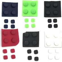 Screws Hole Cover for New 3DS XL LL Host Screen Rubber Plug Console Front Back Screw Hole Glue Particles White