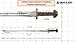 Handmade Viking Ragnar Lothbrok Sword King Bjorn Ironside Nordic Viking Cosplay Sword Real Medieval Time Gift Arming Prop Cosplay LARP Collectibles Double Edge Cold Steel (KingRagnarXSword)