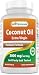 Best Naturals Extra Virgin Coconut Oil 1000 mg Softgel, 180 Count