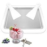 Endlose Möglichkeiten - Mit dem Ice Cream Rolls Maker können Sie in wenigen Minuten leckeres hausgemachtes Eis, gefrorenen Joghurt, Fruchtsorbets, Slushies, Eiscremebrötchen zubereiten und ihn sogar als Behälter für gefrorene Mahlzeiten für unterwegs verwenden.