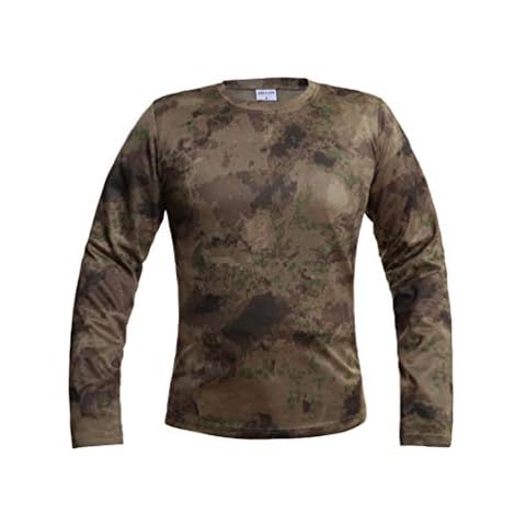 Zhiyuanan Tactical Camouflage Long Sleeve T-Shirt Cover