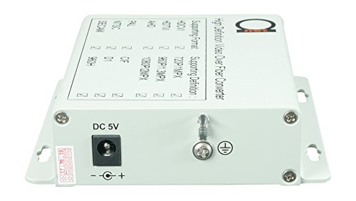 Fiber Converter - Extender Set For Hd 1080P & 2560X1920 (Ahd | Tvi | Cvi | Cvbs - 4-In-1) Video Cctv Over Fiber - Single & Multimode - 1 Km Mm (0.62 Mi) 20 Km Sm (11.42 Mi) Transmitter & Receiver 5Mpx #TOP7
