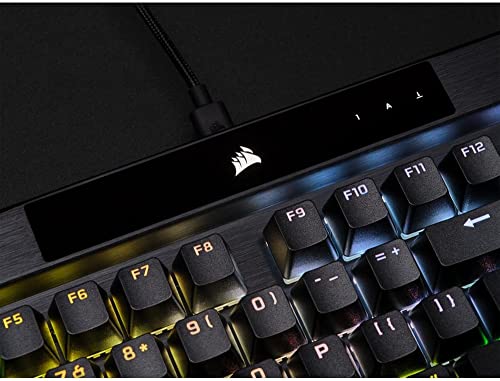 K70 RGB PRO Mechanische Gaming-Tastatur, RGB-LED-Hintergrundbeleuchtung, CHERRY MX SPEED Silver-Tastenschalter, Schwarz - Tastiera gaming - Immagine 3