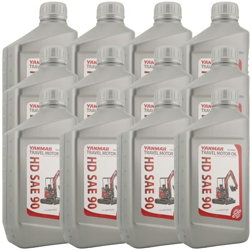Aceite de motor SAE 90 Yanmar sintético 1 cuarto pack 12 miniatura 1