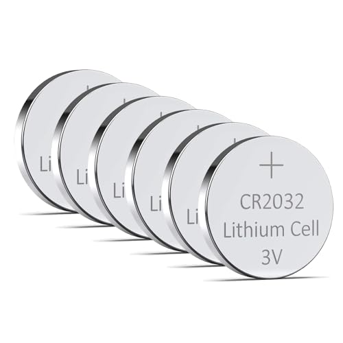 Synergy Digital Scale Batteries, Compatible with Health o Meter HDL050DQ-05 Digital Scale, (Lithium, 3V, 220mAh) Ultra High Capacity - Pack of 6 Batteries