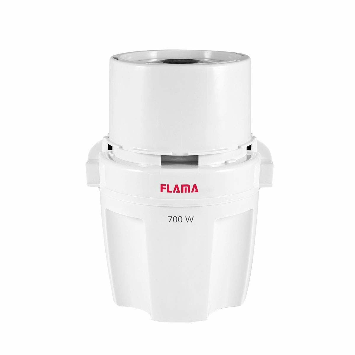 Flama Picadora Electrica Pikatti 1705FL, Blanca, 700W, Capacidad para 200g, Desmontable, Láminas de Alto Rendimiento, Sistema de Seguridad, Funcionamiento por Presión Sobre la Tapa