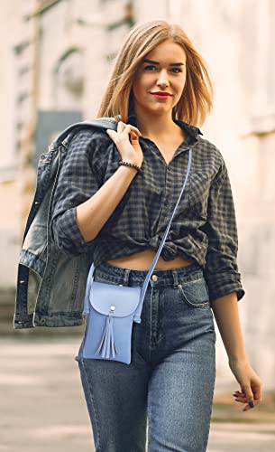 Image of Girls and Women's Sling Cross Body Bag For Mobile Cell Phone Small Mobile Pouch Bag For Ladies