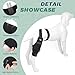 GoGoPaw Dog Knee Brace for Torn ACL Hind Leg, Adjustable Dog Leg Braces with 2 Stabilizers Metal for Large Dogs Back Leg with Pain Relief, Hip Dysplasia, CCL Injuries (Left Leg, XL)