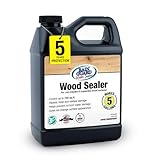 Rain Guard Wood Sealer Concentrate | Makes 5 Gallon | Protects Wood from Water Damage, Rotting, and Stains | Water Based Silane/Siloxane | Eco-Friendly | VOC-Free | Natural Finish