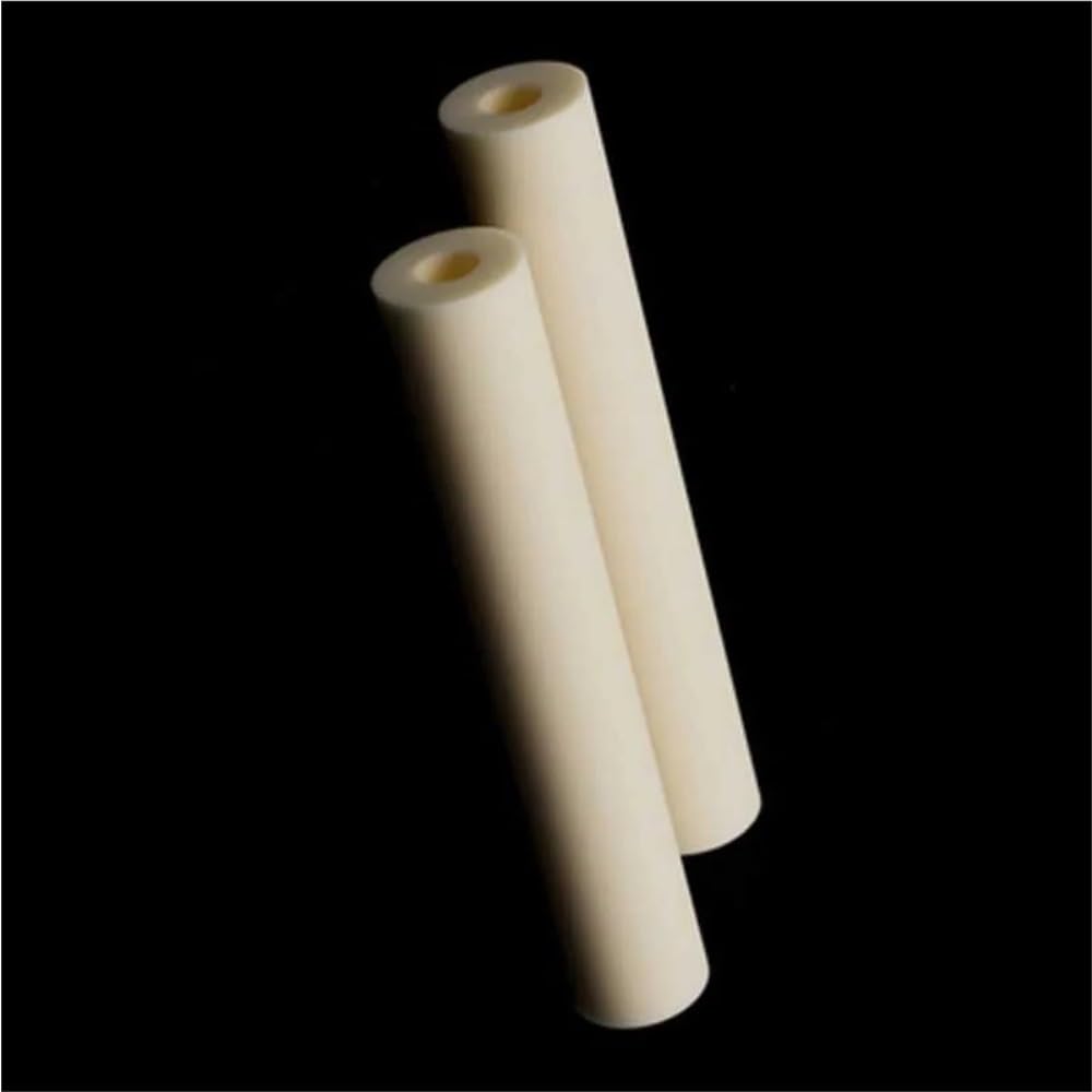 Tubo for condotto cavo in porcellana a bassa perdita dielettrica da 2 pezzi ID 19mm * diametro esterno 25mm, tubo di isolamento termico con protezione del fascio(42mm)