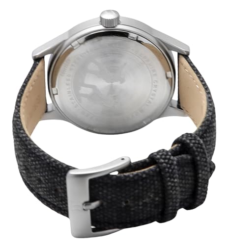 Image of RATIO Field Watch Sapphire Crystal Nylon Strap Easy Reader Casual Watch Japanese Quartz 100m Water Resistant Military Watch for Men