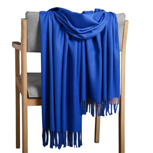 Écharpe femme cachemire épaisse contre le froid, foulard long pour cou sensible