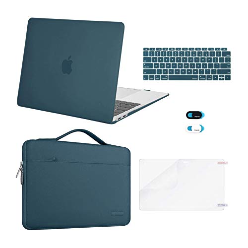 MOSISO MacBook Air 13 inch Case 2020 2019 2018 Release A2337 M1 A2179 A1932,Plastic Hard Case&Bag&Ke - //coolthings.us