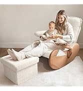 椅子 mama Amazon.com: MAMAZING Oversized Rocking Chair Nursery with