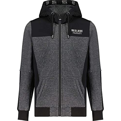 Deeluxe Sweat zippé à Capuche KENTSON Medium Grey Mel 12 pour Garçon Cover