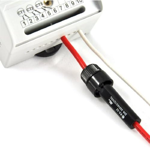 EKM Inline Fuse Holder w/ 1 amp Fuse
