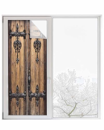 Película decorativa para ventana con privacidad estilo vitral miniatura 1