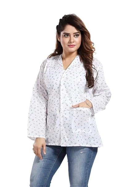 abrav Women's/Girl's Cotton Floral Printed Summer Coat with Pocket | Helps to Protect From Sunrays||summer coat for women||printed cotton-picture-24